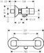Смеситель hansgrohe Logis для душа 71263000 71263000 фото 2