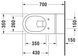 Duravit Architec Унитаз подвесной Белый цвет 700 mm, 190092000 190092000 фото 2