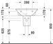 Duravit Darling New Умывальник Белый цвет 550 мм, 26215500301 26215500301 фото 4