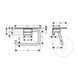 Hansgrohe ADDSTORIS Тримач паперу з полицею, хром, 41772000 41772000 фото 2