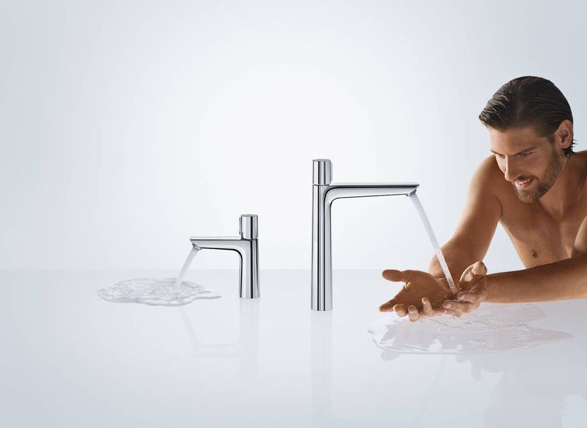 Змішувач hansgrohe Talis Select E для раковини без зливного гарнітура, хром 71751000 71751000 фото