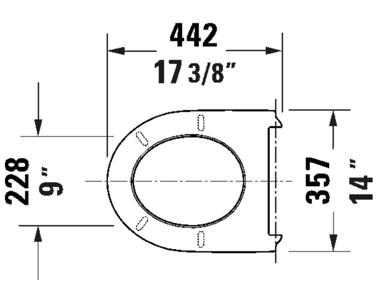 DURAVIT DURASTYLE Крышка для унитаза Soft-Close, белый, 0020790000 0020790000 фото