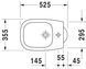 Duravit D-Code Биде отдельно стоящее Белый цвет 525 mm, 22371000002 22371000002 фото 4