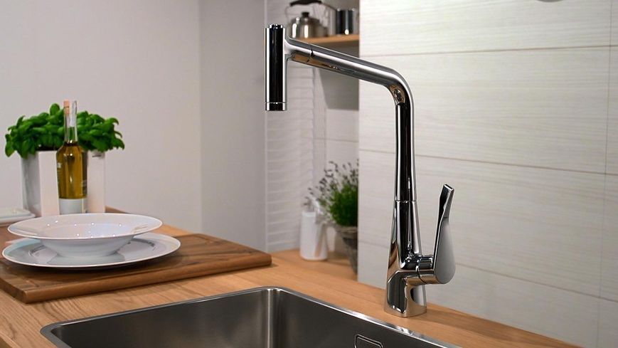 Смеситель hansgrohe Metris для кухонной мойки 14820800 14820800 фото