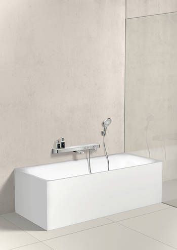 Термостат hansgrohe ShowerTabletSelect 700 для ванни, хром 13183000 13183000 фото