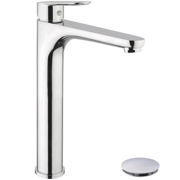 Fiore KEVON Змішувач для раковини з клапаном Click-Clack, хром, 81CR8119(81CR8126) 81CR8119(81CR8126) фото