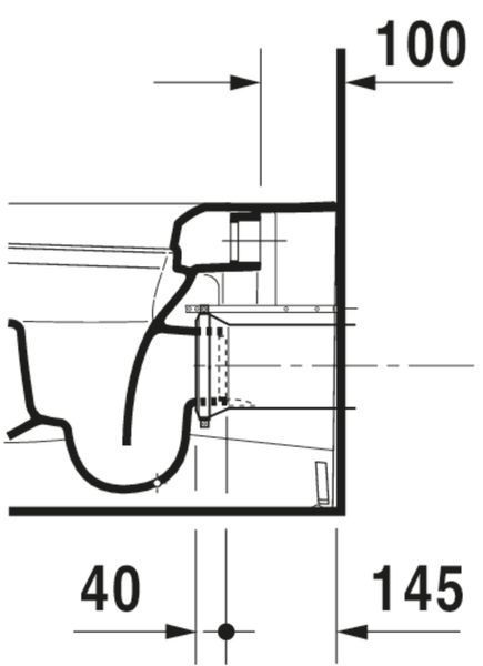 Duravit ME от Starck Унитаз напольный Белый цвет 600 mm, 2169092000 2169092000 фото