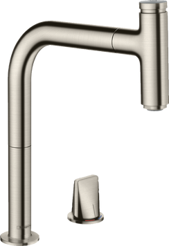 Змішувач hansgrohe Metris Select M71 для кухонного миття під сталь 73804800 73804800 фото