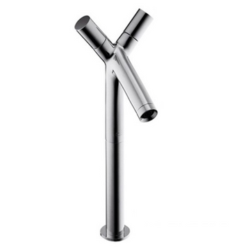 HANSGROHE AXOR STARCK Змішувач для раковини з двома рукоятками, хром, 10050000 10050000 фото