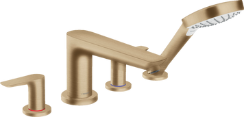 Змішувач hansgrohe Talis E для ванни на 4 отвори, бронза матовий 71748140 71748140 фото