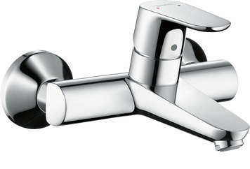 Смеситель hansgrohe Focus для раковины, настенный, хром 31923000 31923000 фото
