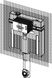 TECEbox Octa II Зливний бачок 8см для унітазу для підлоги з арматурною сіткою 1075мм, 9370500 9370500 фото 3