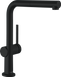 Смеситель hansgrohe Talis M54 для кухонной мойки с выдвижным душем, матовый черный 72809670 72809670 фото 1