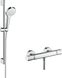 Душевой комплект hansgrohe Croma Select S Vario с термостатом Ecostat Comfort и штангой 27013400 27013400 фото 1