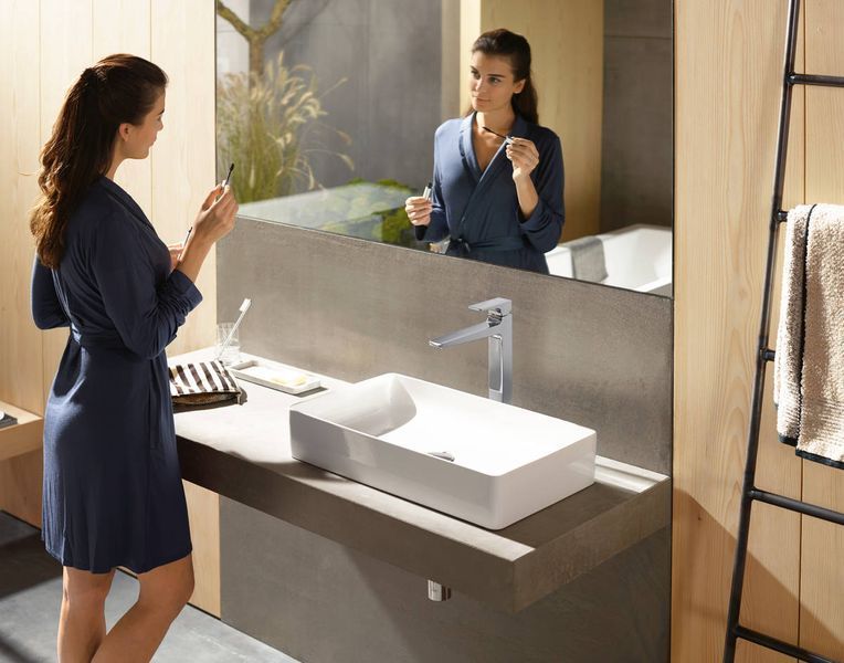 Смеситель hansgrohe Metropol для раковины со сливным клапаном Push-Open 32512140 бронза 32512140 фото