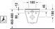 Duravit DuraStyle Унитаз подвесной Белый цвет 700 mm, 2559092000 2559092000 фото 4