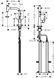 Смеситель hansgrohe Metris Select M71 для кухонной мойки, хром 73802000 73802000 фото 2