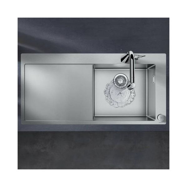 Hansgrohe C71-F450-11 Кухонний комплект мийка із змішувачем, сталь, 43229000 43229000 фото