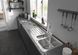 Смеситель hansgrohe Focus M42 для кухонной мойки с выдвижным душем, под сталь 71820800 71820800 фото 2