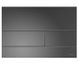TECE SQUARE Metal Панель змиву для унітазу, PVD, чорний хром, полір., 9240837 9240837 фото 1