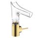 AXOR Starck V Змішувач для раковини 140, одноважільний, зі скляним виливом, колір золотий, 12123990 12123990 фото 1
