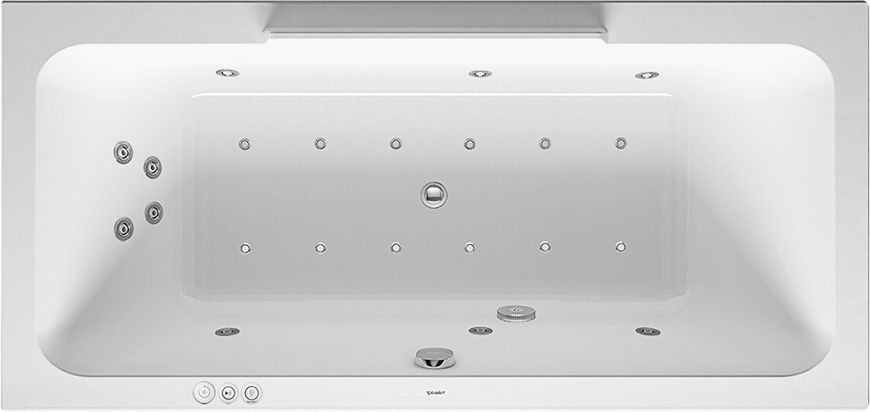 Duravit DuraStyle Гідромасажна ванна Білий колір 1900x900 mm, 760299000CP1000 760299000CP1000 фото