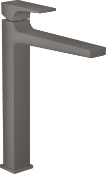 Смеситель hansgrohe Metropol для раковины со сливным клапаном Push-Open 32512340 черный матовый хром 32512340 фото