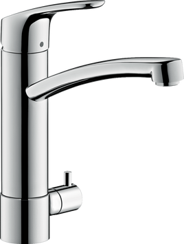 Змішувач hansgrohe Focus для кухонного миття із запірним вентилем, хром 31803000 31803000 фото
