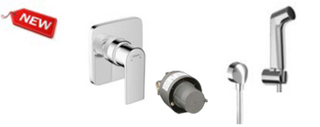 HANSGROHE VERNIS SHAPE Комплект для биде (71658000+13620180+27454000+29234000), хром, 20230007 20230007 фото