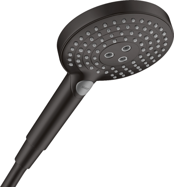 Ручной душ hansgrohe Raindance Select S 120 3jet, черный матовый 26530670 26530670 фото