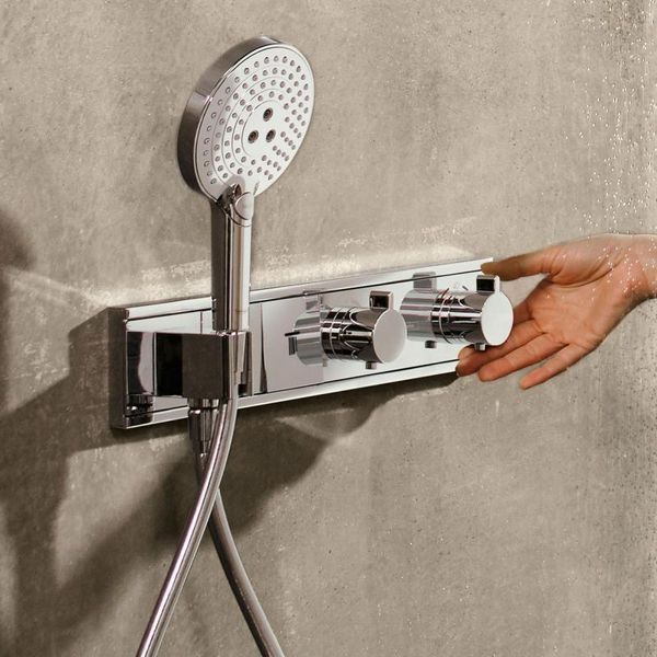 Термостат hansgrohe RainSelect для душа, белый/хром 15355400 15355400 фото