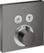 Термостат hansgrohe ShowerSelect для душа матовый черный/хром 15763340 15763340 фото 1