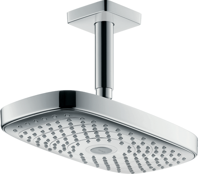 Верхний душ hansgrohe Raindance Select E 300 2jet потолочный, хром 27384000 27384000 фото