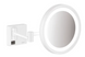 HANSGROHE ADDSTORIS Косметическое зеркало с LED подсветкой, настенного монтажа, белый матовый, 41790700 41790700 фото 1