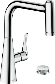 Змішувач hansgrohe Metris Select M71 для кухонного миття, хром 73805000 73805000 фото