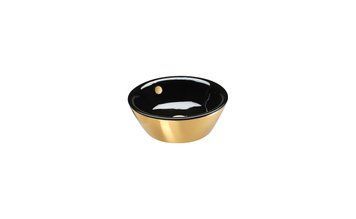 Catalano Gold&Silver Раковина настольная d42 см без отв.под смеситель, черный/золотой, 142VLNNO 142VLNNO фото