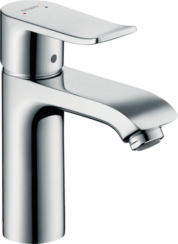 Смеситель hansgrohe Metris для раковины со средним изливом и сливным гарнитуром, хром 31080000 31080000 фото