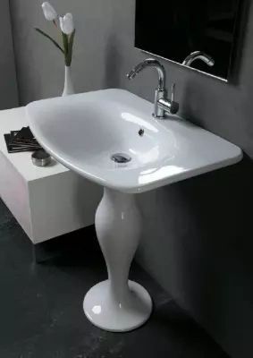 OLYMPIA FORMOSA Раковина 65х50 біла, 65FO 65FO фото