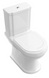 VILLEROY & BOCH HOMMAGE Унітаз підлоговий 37х72,5, під бачок, star white ceramicplus, 666210R2 666210R2 фото 1