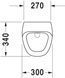 Duravit DuraStyle Електронний пісуар, Білий колір Глянцевий, 2804310093 2804310093 фото 2