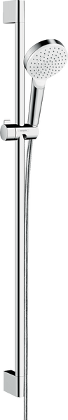 Душовий набір hansgrohe Crometta 1jet EcoSmart 90 см, білий/хром 26539400 26539400 фото
