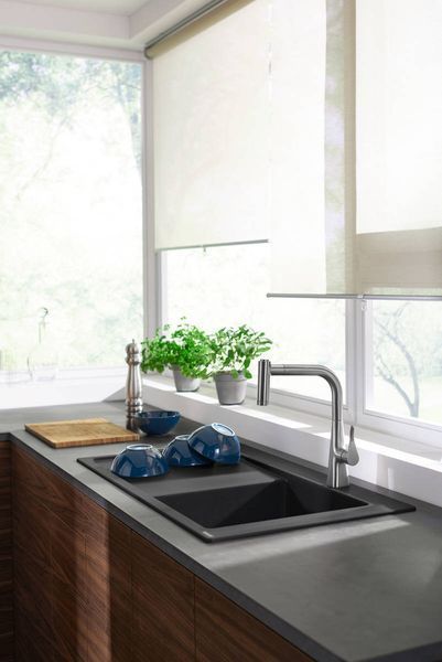 Смеситель hansgrohe Metris M71 для кухонной мойки, хром 73800000 73800000 фото