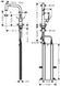 Смеситель hansgrohe Metris M71 для кухонной мойки, хром 73800000 73800000 фото 2