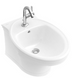 VILLEROY & BOCH AMADEA Биде подвесное 39x64,5 с 1 отверстием под смеситель, star white ceramicplus, 7E86B0R2 7E86B0R2 фото 1