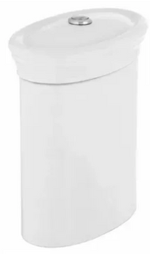 VILLEROY & BOCH AMADEA Бачок для унитаза моноблока, star white ceramicplus, кнопка хром, 779511R2 779511R2 фото