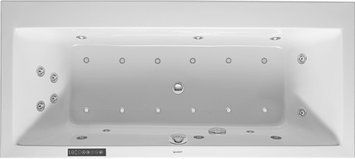 Duravit Vero Гідромасажна ванна Білий колір 1800x800 mm, 760135000CL1000 760135000CL1000 фото