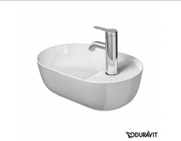 Duravit LUV Раковина настольня 42x40см, с 1 отв. под см-ль, белая внутри и снаружи, 0381420000&nbsp; 381420000 фото