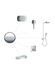 Верхній душ Hansgrohe Raindance Select E 300 3jet, хром 26468000 26468000 фото 3