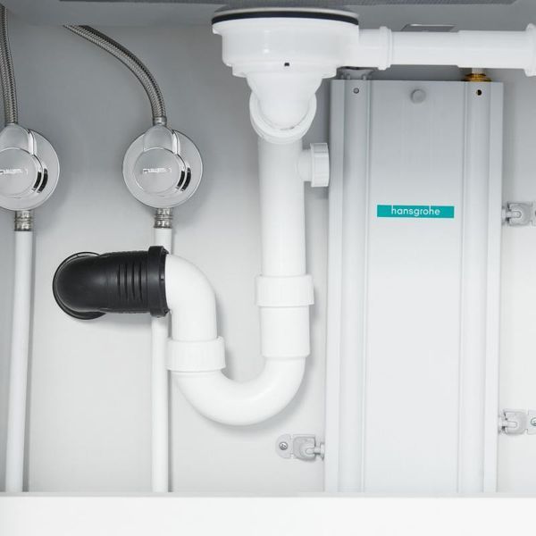 HANSGROHE C71-F450-12 ST Кухонный комплект мойка со смесителем, нержавеющая сталь, 43230800 43230800 фото