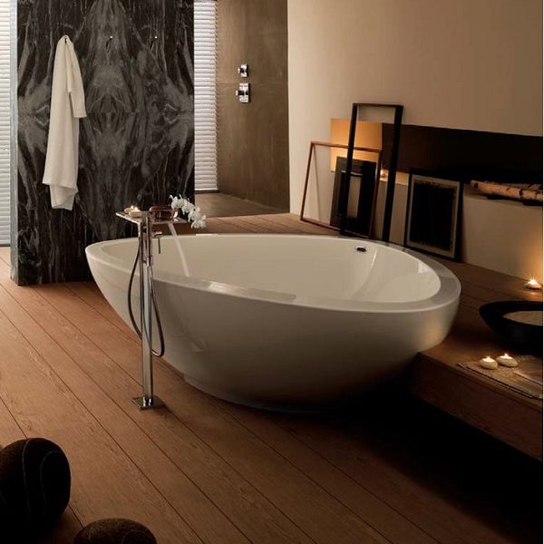 AXOR Massaud Смеситель для ванны, однорычажный, напольный, 18450000 18450000 фото